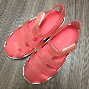 Igor dark pink jelly sandals (size 27) sz 10 toddler